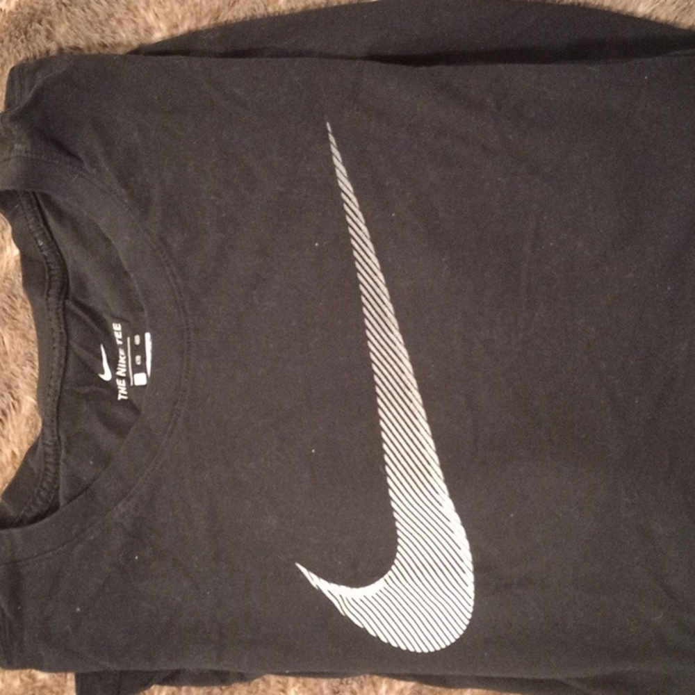 Nike Tee with Metallic Swoosh